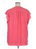 Chaus 100% Polyester Red Short Sleeve Blouse Size 1X - photo 2