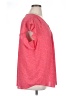 Chaus 100% Polyester Red Short Sleeve Blouse Size 1X - photo 4