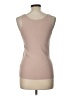 Neiman Marcus Tan Sleeveless Silk Top Size L - photo 2