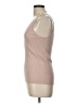 Neiman Marcus Tan Sleeveless Silk Top Size L - photo 5