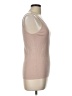 Neiman Marcus Tan Sleeveless Silk Top Size L - photo 4