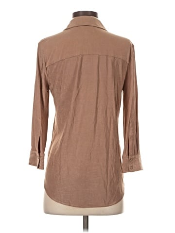 L'Agence 3/4 Sleeve Button-Down Shirt (view 2)