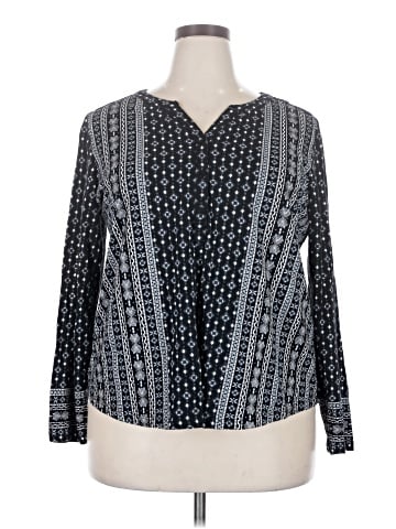 Style&Co Long Sleeve Blouse (view 1)