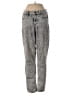 Express Jeans Chevron-herringbone Gray Jeans Size 4R - photo 1