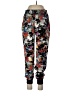 Aqua Print Black Sweatpants Size L - photo 1