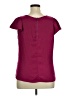 Worthington 100% Polyester Burgundy Short Sleeve Top Size XL - photo 2