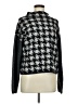 Ann Taylor Houndstooth Black Turtleneck Sweater Size M - photo 1