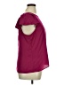 Worthington 100% Polyester Burgundy Short Sleeve Top Size XL - photo 4