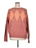 Ann Taylor LOFT Argyle Orange Pullover Sweater Size L - photo 1