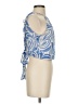 1.State 100% Polyester Blue Sleeveless Blouse Size S - photo 4