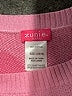 Zunie 100% Acrylic Hearts Pink Pullover Sweater Size 10 - 12 - photo 3