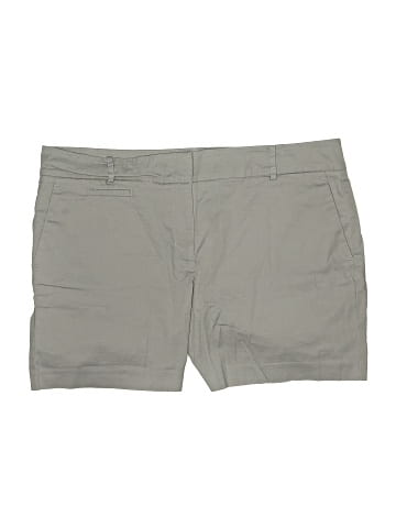 Ann Taylor Khaki Shorts (view 1)
