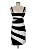 JFW Stripes Black Cocktail Dress Size M - photo 2
