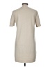 Zara Solid Tan Casual Dress Size M - photo 2