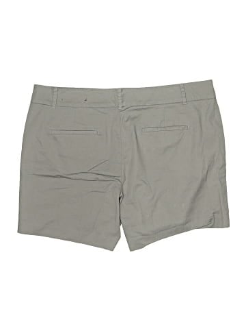 Ann Taylor Khaki Shorts (view 2)