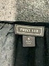 Point Sur 100% Polyester Black Long Sleeve Blouse Size S - photo 7