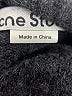 Acne Studios Solid Black Pullover Sweater Size XS - photo 8