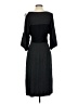 Spense Solid Black Casual Dress Size S - photo 2