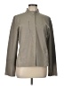 Eileen Fisher Solid Gray Jacket Size L - photo 1