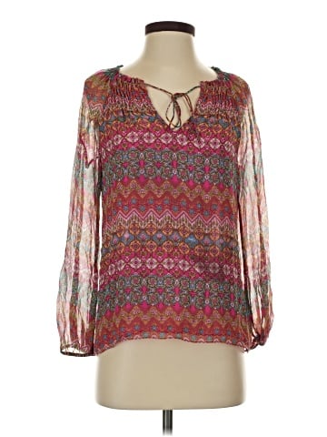 Diane von Furstenberg Long Sleeve Blouse (view 1)