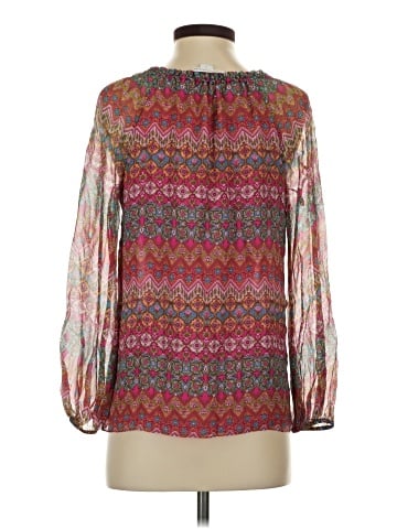 Diane von Furstenberg Long Sleeve Blouse (view 2)
