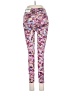 Nicole Miller Print Purple Active Pants Size S - photo 2