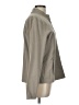 Eileen Fisher Solid Gray Jacket Size L - photo 4