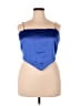 Forever 21 Blue Sleeveless Top Size 2X - photo 1