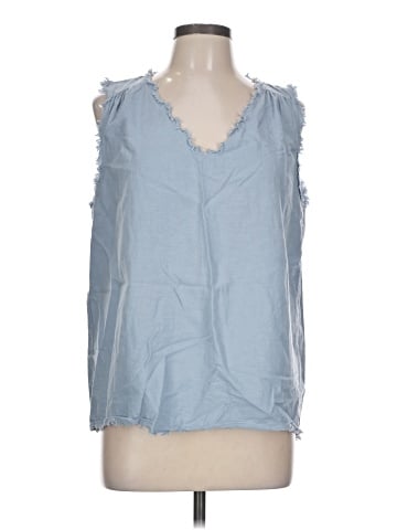 Umgee Sleeveless Blouse (view 1)