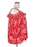 Roz & Ali 100% Polyester Red 3/4 Sleeve Blouse Size 2X - photo 4