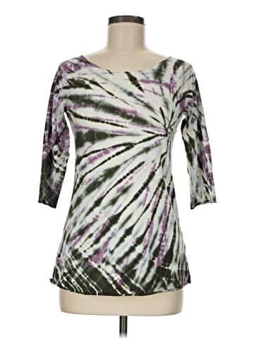 Pink Lotus 3/4 Sleeve T-Shirt (view 1)