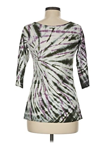 Pink Lotus 3/4 Sleeve T-Shirt (view 2)