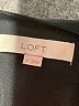 Ann Taylor LOFT Solid Black Casual Dress Size 4 - photo 7