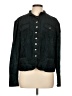 INC International Concepts Solid Teal Jacket Size L - photo 1