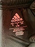 Adidas 100% Polyester Stripes Black Athletic Shorts Size 7 - 8 - photo 3
