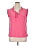 Tommy Hilfiger Pink Sleeveless Blouse Size XL - photo 1