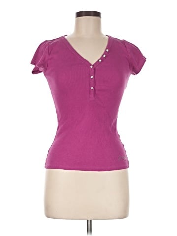 Guess Short Sleeve Henley (view 1)