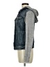 Express Jeans 100% Cotton Blue Denim Vest Size M - photo 5