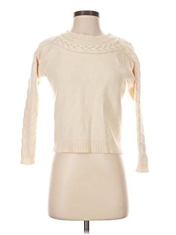 Ann Taylor Cashmere Pullover Sweater (view 1)
