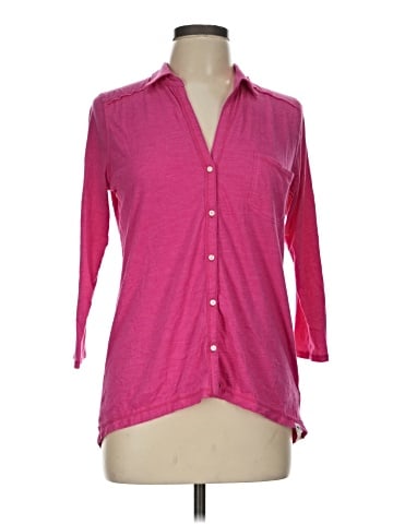 Abercrombie & Fitch 3/4 Sleeve Button-Down Shirt (view 1)
