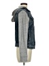 Express Jeans 100% Cotton Blue Denim Vest Size M - photo 4