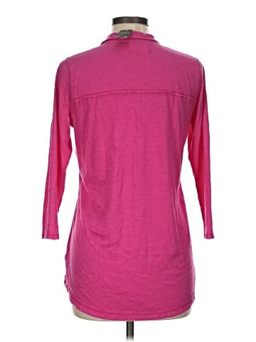 Abercrombie & Fitch 3/4 Sleeve Button-Down Shirt (view 2)