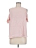 Amanda Uprichard Pink Short Sleeve Top Size M - photo 1