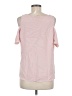 Amanda Uprichard Pink Short Sleeve Top Size M - photo 2