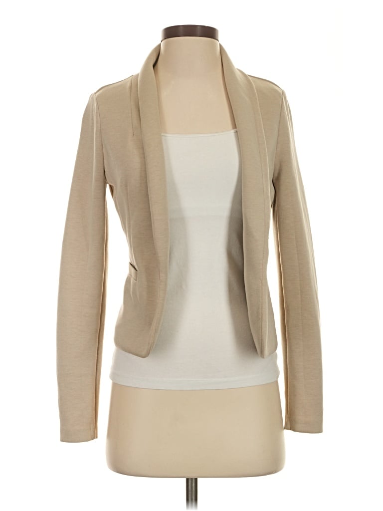 Pre-owned Guess Blazer Jacket In Tan