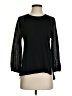 Cotton by Autumn Cashmere 100% Cotton Black Pullover Sweater Size S - photo 1