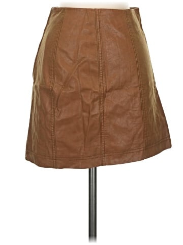 Free People Faux Leather Skirt (view 1)