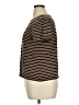 Talbots Stripes Brown Short Sleeve T-Shirt Size XL - photo 5