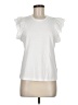 Joe's Jeans White Short Sleeve Top Size M - photo 1