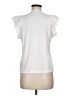 Joe's Jeans White Short Sleeve Top Size M - photo 2